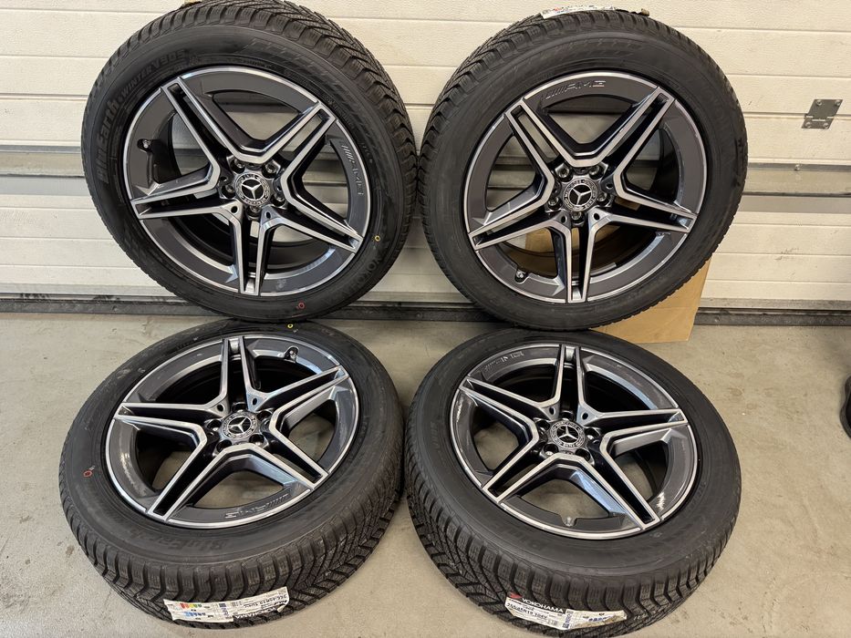 Jante Originale Mercedes AMG R19 S class Klasse A223 W223 cu iarna noi ...