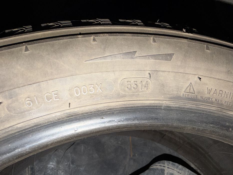 Зимние шины Michelin 275/45/21