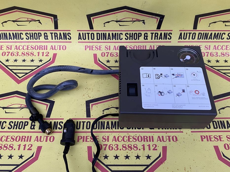 Compresor auto umflat roti original Vw Seat Skoda Audi 180w 12V 15 A