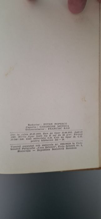 Codul penal al R.S.R. editia 1968