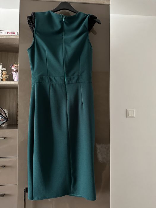Rochie verde de zi