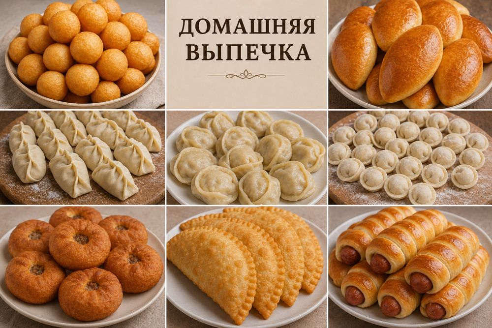 Домашняя выпечка и обеды