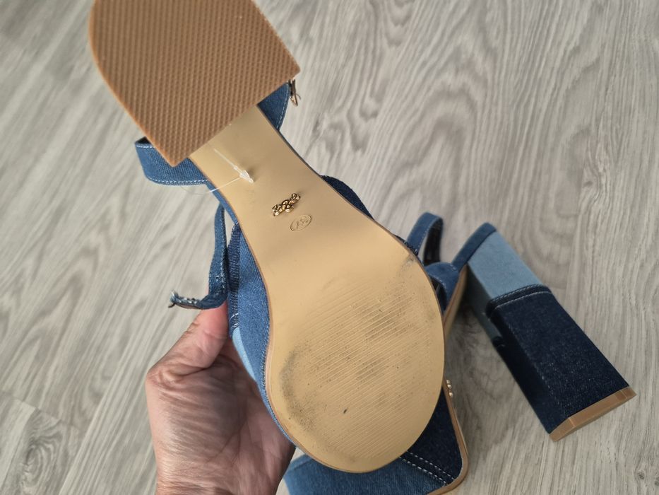 Дамски Дънкови сандали