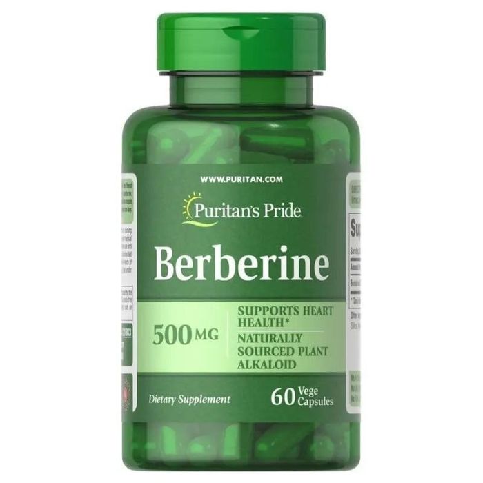 Берберин Puritan's Pride Berberine 500мг 60 капсул