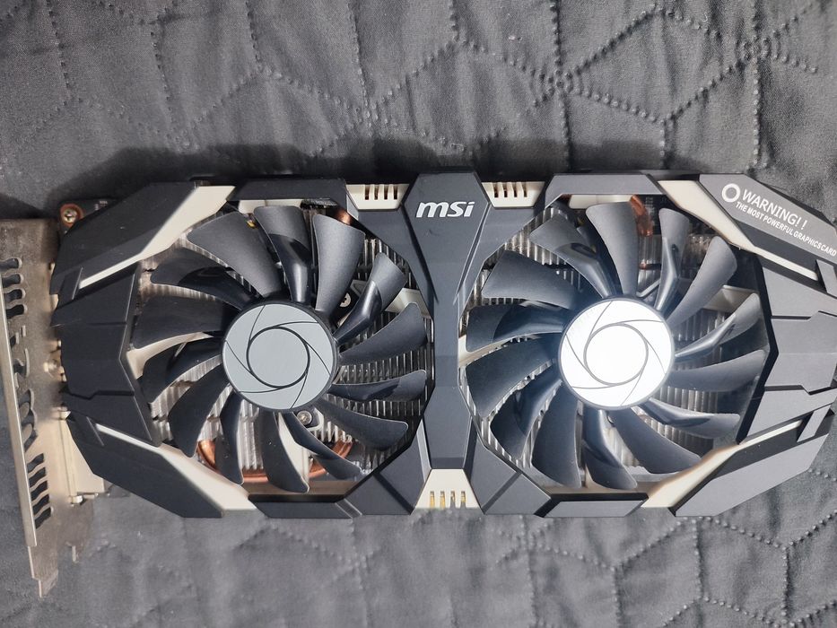 Placa video MSI GeForce gtx 1060 6g 192bit