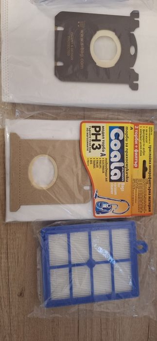 HEPA филтър + 3 броя торбички за прахосмукачка Philips