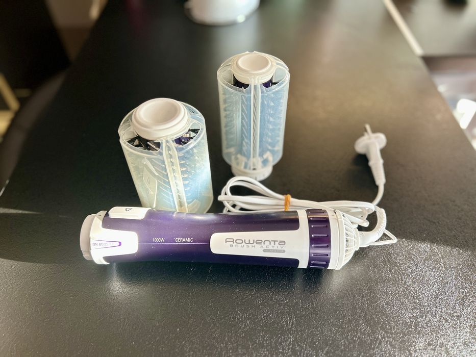 Perie electrică Rowenta Brush Activ 1000W – ceramic, ionizare
