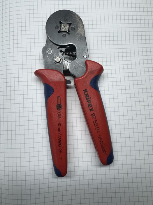 Cleste de sertizare ferule Knipex 97 53 04