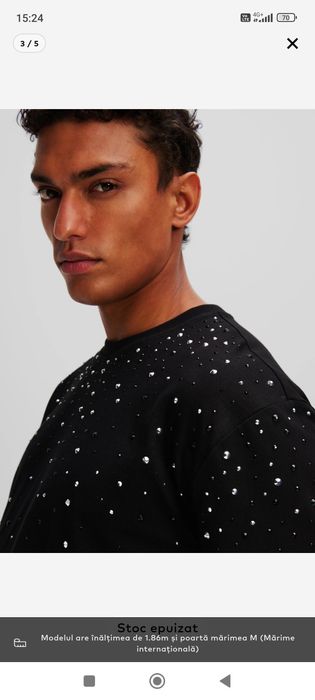 Oferta Tricou Karl LAGERFELD original 100% marimea M si L colectia nou