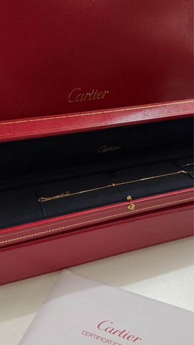 Золотой браслет Cartier