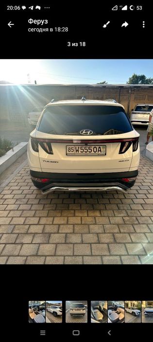 Hyundai TUCSON.. 2.5 mator full pozitsiya 2022yilda ishlab chiqarilgan