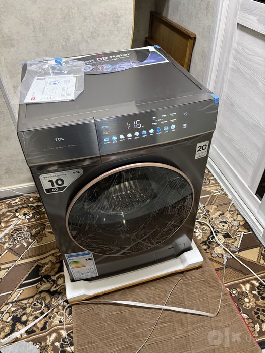 Стиральная машина kir moshina TCL 10 kg  dastavka ustanovka garantiya