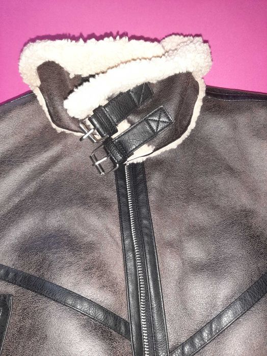 Зимно яке с вълнена подплата Zara