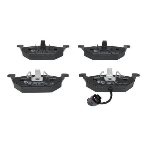 Placute frana Vw Polo (9n), 10.2001-01.2012, New Beetle, Jetta, Golf, Caddy, Skoda Yeti, Roomster, Fabia, Seat Toledo, Leon, Altea, Audi A3, A2, ATE
