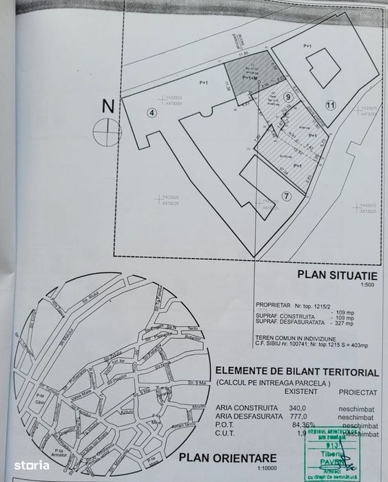 Casa de vanzare - Orasul de jos - Proiect pensiune