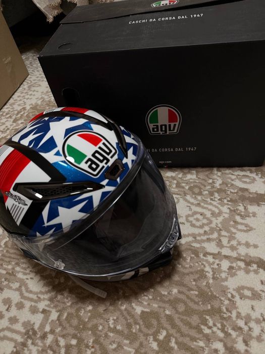 Продам оригинальный мотошлем AGV Pista GP RR MIR Americas 2021.