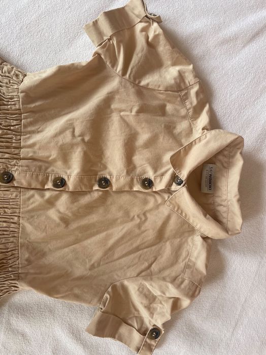 Детска рокля с копчета