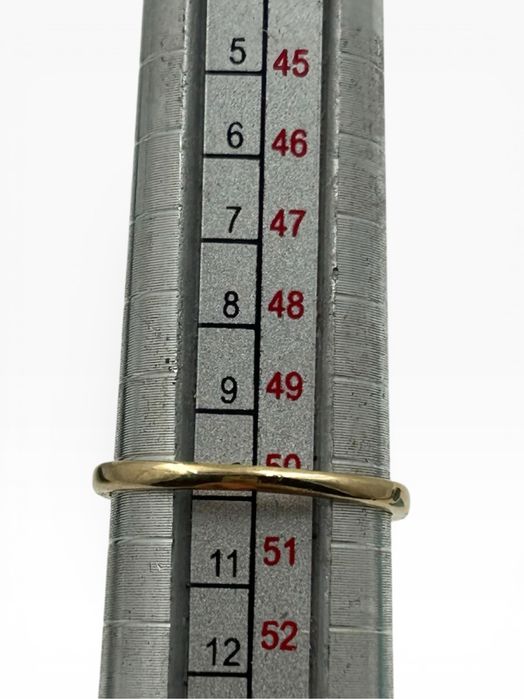 Античен Halo пръстен с диаманти – 0.6 ctw, 18K злато, тегло 1.78