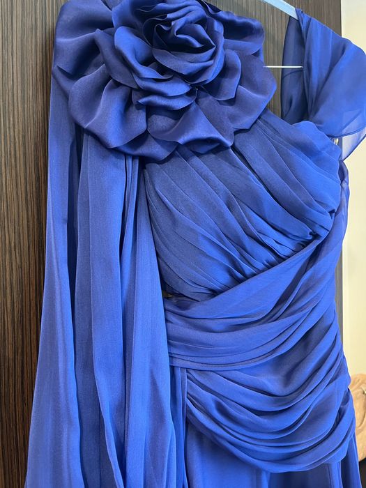 Rochie de seară albastru royal