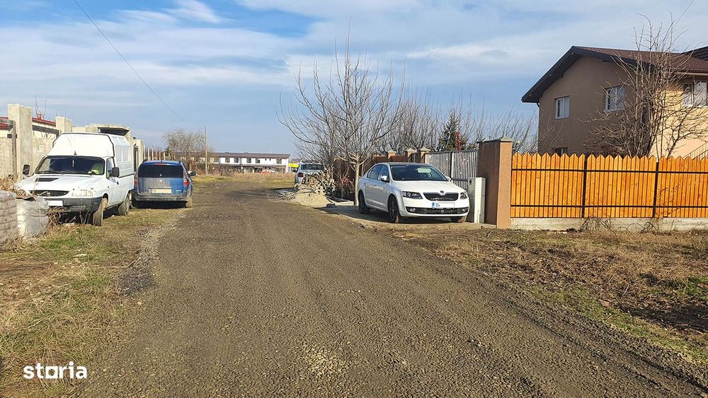 Teren intravilan de vânzare, acces pavat