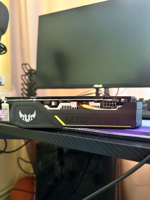 Placa video TUF GTX 1660 Super OC Edition 6GB GDDR6