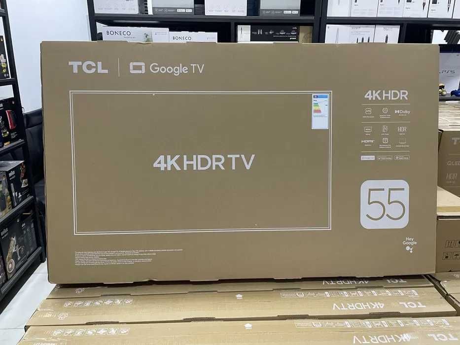 Телевизор TCL,от 32 до 98. 4K HDR TV, Google TV, Dolby , оригинал 2025
