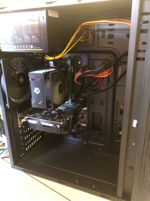 5шт-Игровой компьютер intel core i3-10100F AMD Radeon RX550 c креслом