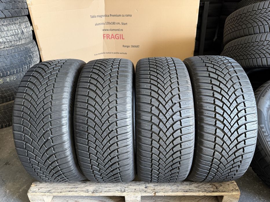 4 anvelope iarna 225/45/17 , Bridgestone , 7-7.5 mm !