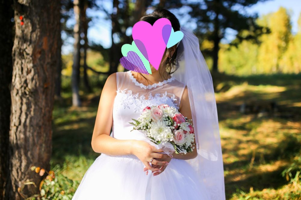 Продам красивое свадебное платье