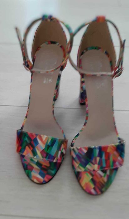 Bratex-Sandale piele naturala 37,NOI, Dama, ambalaj original