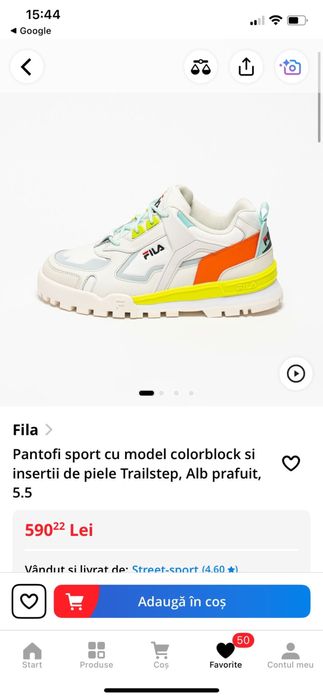 Adidasi Fila de dama marime 40