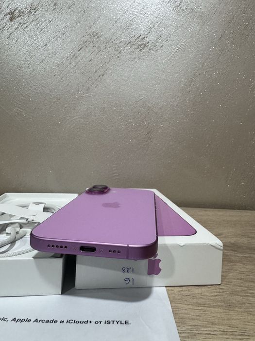 iPhone 16 | 128GB | Розов | Като нов | 99% батерия | iStyle гаранция