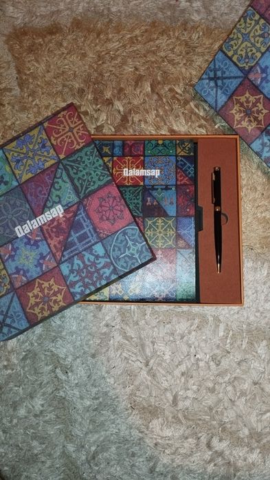 Подарочный блокнот qalamsap