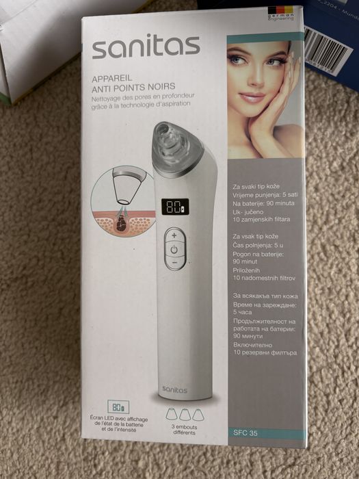 Sanitas уред за почистване на пори