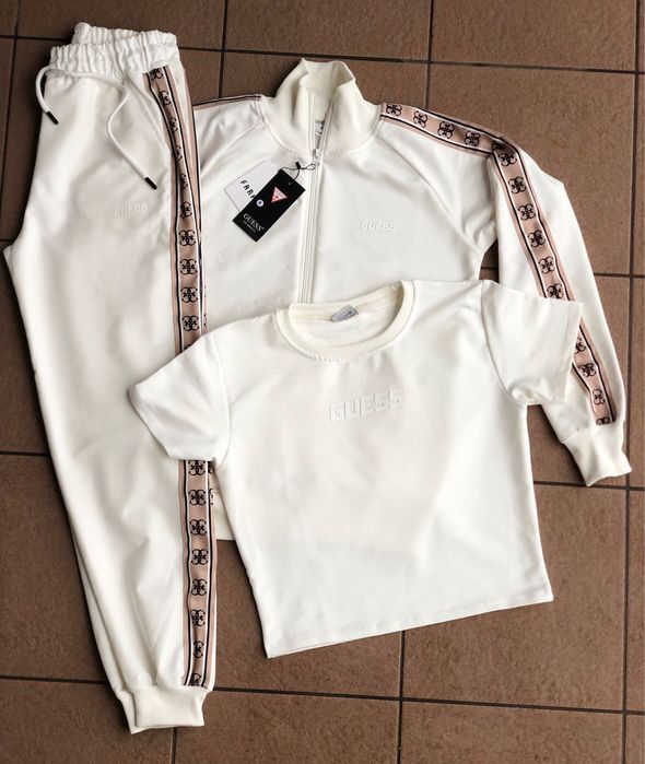 Trening dama - 3 piese alb