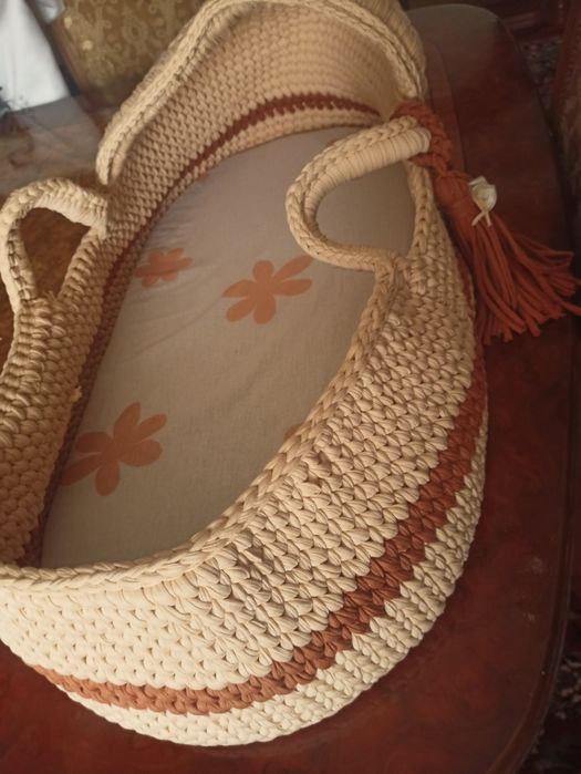 Люлка переноска плетёная