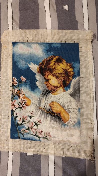 Goblene cusute față verso