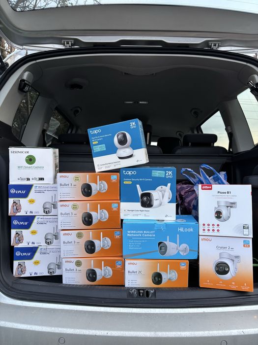 Wİ-Fİ Камери за видеонаблюдение + Монтаж