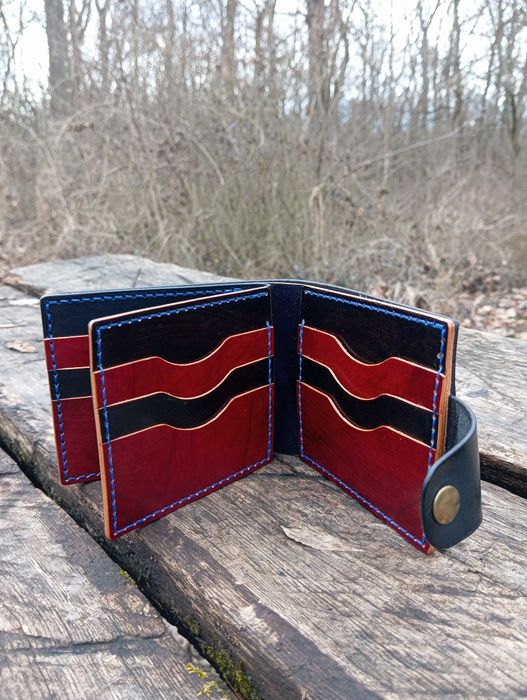Portofel bărbătesc piele handmade
