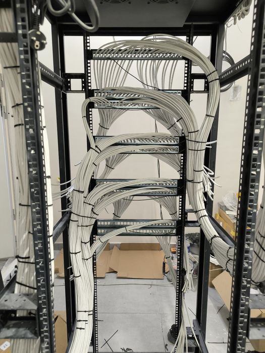 Монтаж сетевого оборудования, видеонаблюдения, сервера, камеры