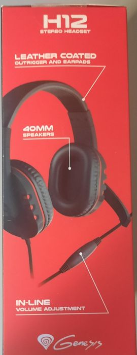 геймърски слушалки GENESIS H12