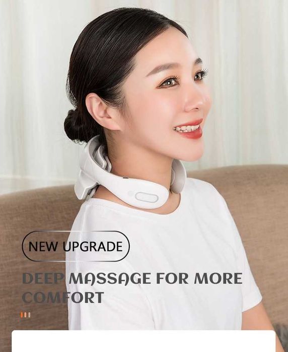 Aparat masaj zona cervicala(gat)-infrarosii+masaj+impulsuri