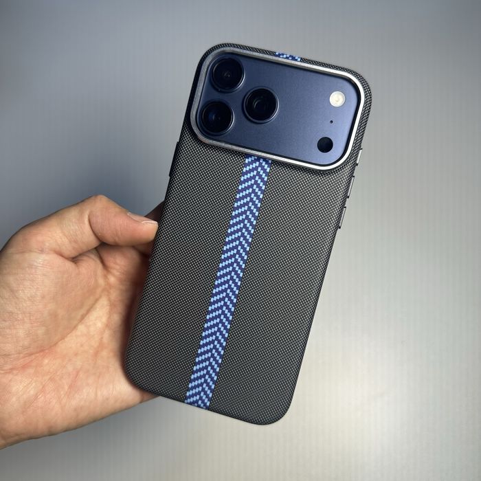 Чехол для iPhone 17 pro/ 17 Pro Max (Aramid Fiber)
