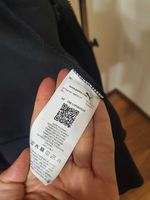 Hanorac PUMA x BATMAN T7 Negru Regular Fit mar S (12 13 ani)