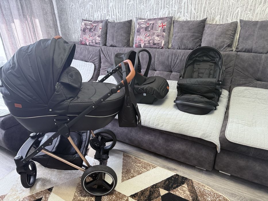 Продам коояску 3в1 +памперсы в подарок 3ка