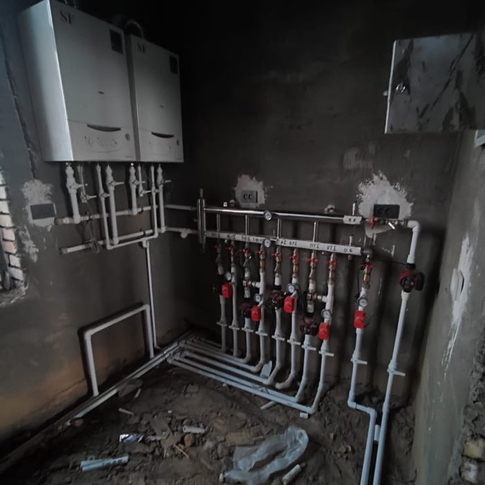 Отопление, теплый пол, водопровод