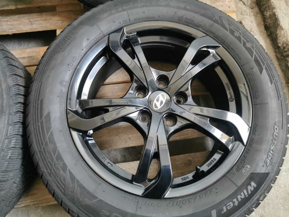 Jante Originale Hyundai Kona / Tucson R 17 cu anvelope de iarna