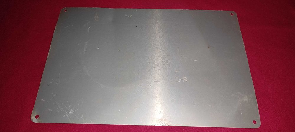 reclama metalica ( 30 cm x 20 cm ) BRICHETA DUPONT