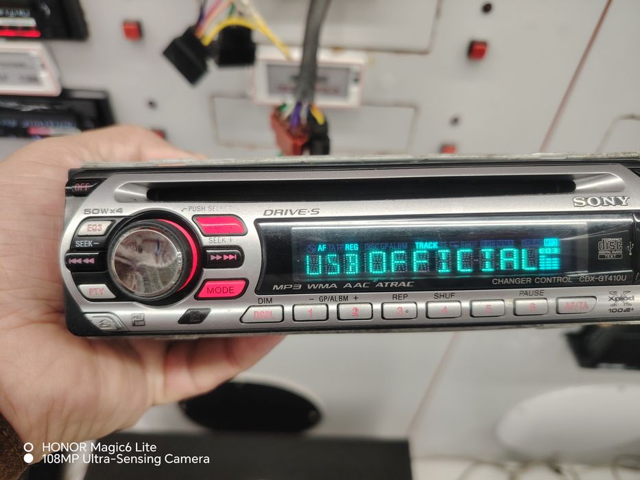 Авто радио SONY GT-410