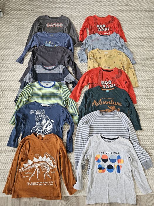 Lot bluze tricouri gradinita 98/104/110/116